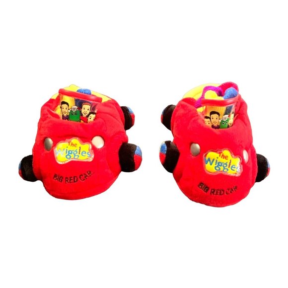 Soxtab Shoes The Wiggles Big Red Car Slippers Toddler Size Medium 7